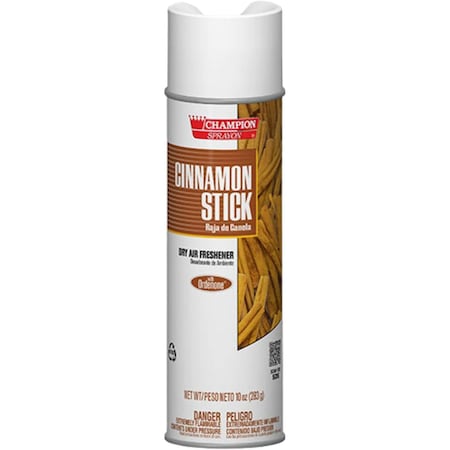 Chase Products Champion Sprayon dry air fresheners net 10 oz. Cinnamon Stick. 1 Can 5362-1